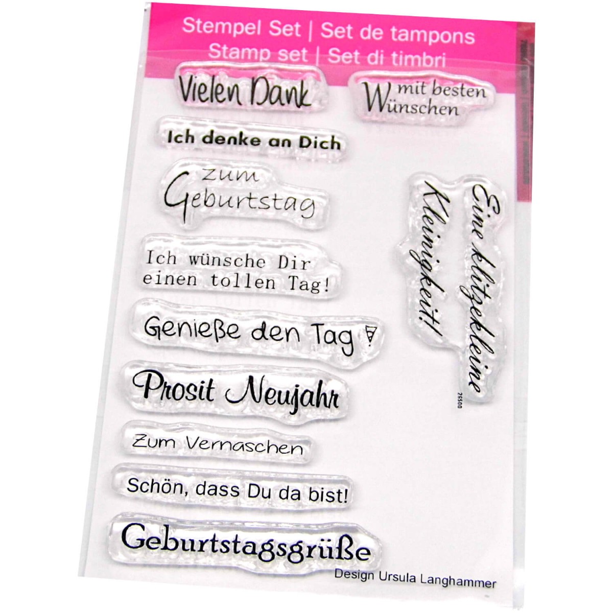 Stempel Geburtstagsglückwünsche